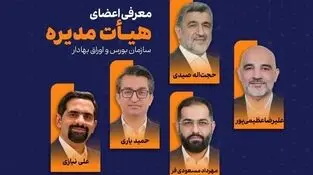اعضای هیئت‌مدیره سازمان بورس و اوراق بهادار برای یک دوره دیگر ابقا شدند
