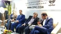 بازدید مدیرعامل شرکت صبا فولاد خلیج فارس از هفدهمین نمایشگاه صنعت مالی