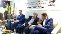 بازدید مدیرعامل شرکت صبا فولاد خلیج فارس از هفدهمین نمایشگاه صنعت مالی