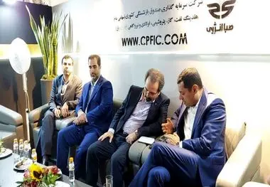 بازدید مدیرعامل شرکت صبا فولاد خلیج فارس از هفدهمین نمایشگاه صنعت مالی