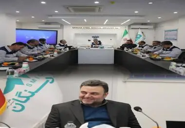 معارفه معاون جدید در فولاد سنگان