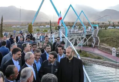 گهرپارک سیرجان، قطب جدید گردشگری ایران، آغاز به کار کرد

