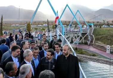 گهرپارک سیرجان، قطب جدید گردشگری ایران، آغاز به کار کرد

