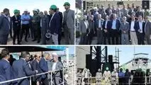بازدید مدیرعامل شرکت بین‌المللی توسعه صنایع و معادن غدیر با هیات همراه از قسمت‌های مختلف گهرزمین
