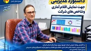  داشبورد جامع مدیریتی شاخص‌های آماری در شمال کرمان راه‌اندازی شد

