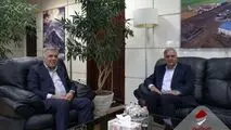 دیدار نماینده اسدآباد با داریوش اسماعیلی، مدیرعامل صبانور