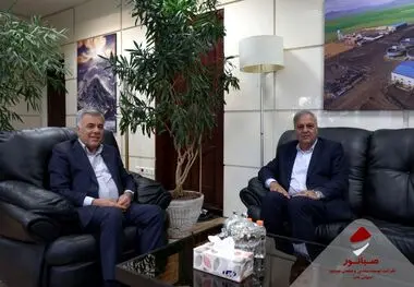 دیدار نماینده اسدآباد با داریوش اسماعیلی، مدیرعامل صبانور