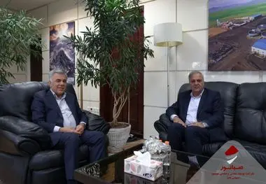 دیدار نماینده اسدآباد با داریوش اسماعیلی، مدیرعامل صبانور