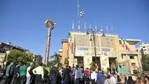 رونمایی از المان‌های یادبود شهدای جنگ ۱۲ روزه در منطقه یک