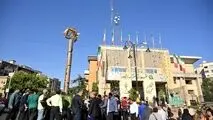 رونمایی از المان‌های یادبود شهدای جنگ ۱۲ روزه در منطقه یک
