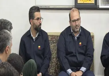 دیدار مدیرعامل شرکت فولاد خوزستان با خانواده شهید مهدی علیدادی
