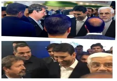 تشریح ظرفیت‌های پست‌بانک‌ایران در بازدید معاون اول رئیس‌جمهور و وزیر ارتباطات از الکامپ