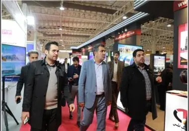 رئیس کمیسیون اجتماعی مجلس از نمایشگاه کانماین بازدید کرد