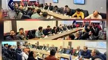 حضور مهندس محمود لندی مدیرعامل شرکت فولاد اکسین خوزستان در کارگروه بازنگری استاندارد مصرف انرژی صنعت فولاد ایران