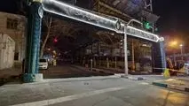 همزمان با ایام دهه فجر
طاق نصرت سه‌راه یاسر در نیاوران بازسازی شد