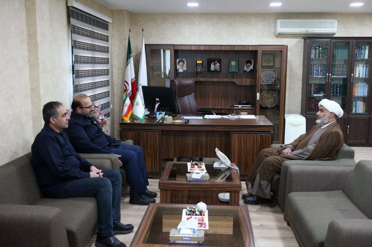 مدیرعامل فولاد خوزستان با بازرس کل خوزستان دیدار نمود


