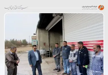 بازدید مدیرعامل شرکت آلومینای ایران از واحد لجستیک و حمل‌ونقل به مناسبت روز ملی حمل‌ونقل