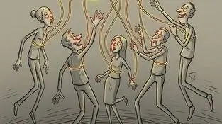 کاریکاتور - کلاهبرداری اینترنتی