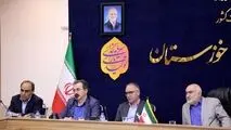 نشست استاندار خوزستان با سرپرست صندوق بازنشستگی کشوری و مدیرعامل هلدینگ صبا انرژی