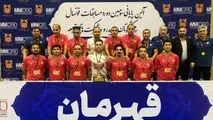 تیم فوتسال فولاد خوزستان جام قهرمانی مسابقات قهرمانی ایمیدرو را به خانه آورد

