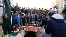 تشییع و تدفین شهید گمنام، همزمان با سالروز شهادت فاطمه زهرا (س) در شرکت آلومینای ایران

