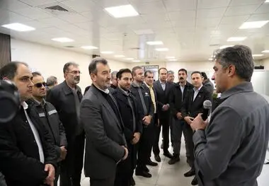 بازدید دکتر مسعود سمیعی نژاد، رئیس هیات عامل ایمیدرو و هیات همراه از شرکت گهر انرژی سیرجان، طرح احداث تولید ورق گرم پیوسته شرکت توسعه آهن و فولاد گل گهر و نیز معادن یک و سه گل گهر