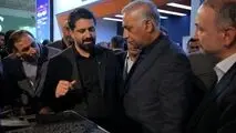 بازدید مدیرعامل ساتا از غرفه فولاد غدیر نی‌ریز در نمایشگاه متافو