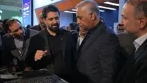 بازدید مدیرعامل ساتا از غرفه فولاد غدیر نی‌ریز در نمایشگاه متافو