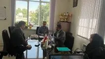 بازدید مدیر منطقه غرب کشور بیمه دی از روند اجرای قرارداد درمان دانشگاه علوم پزشکی کردستان