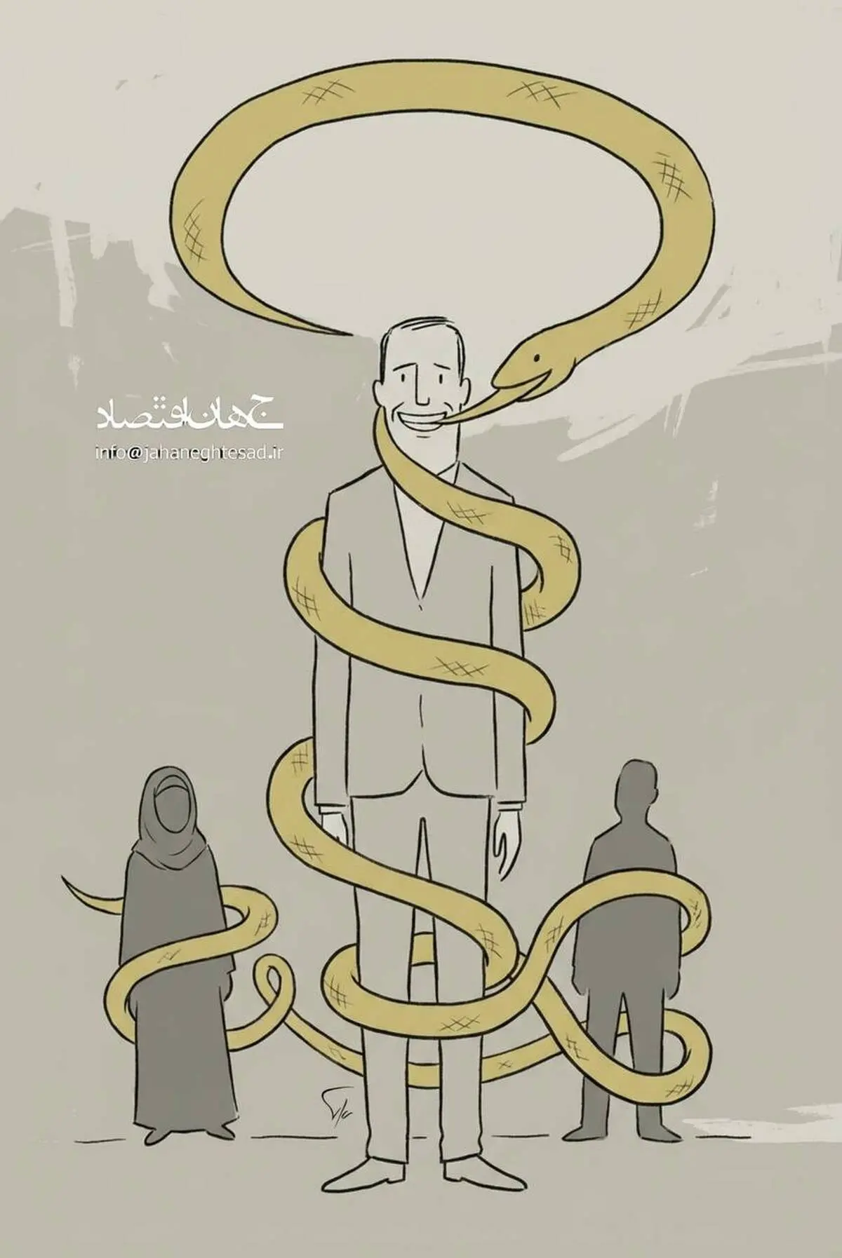کاریکاتور ـ دروغ