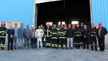 برگزاری مانور شرایط اضطراری انفجار کوره القایی در مجموعه شمش آلومینیوم

