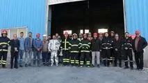 برگزاری مانور شرایط اضطراری انفجار کوره القایی در مجموعه شمش آلومینیوم

