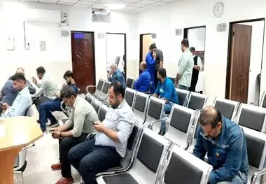 حضور کاروان سازمان انتقال خون مرکز اهواز در شرکت فولادخوزستان