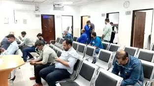 حضور کاروان سازمان انتقال خون مرکز اهواز در شرکت فولادخوزستان