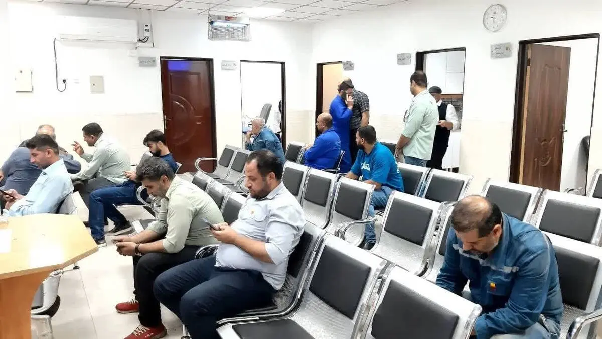 حضور کاروان سازمان انتقال خون مرکز اهواز در شرکت فولادخوزستان