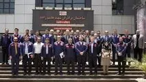 حضور هیأت مدیره صندوق بازنشستگی کشوری و هلدینگ صبا انرژی در شرکت فولاد اکسین خوزستان